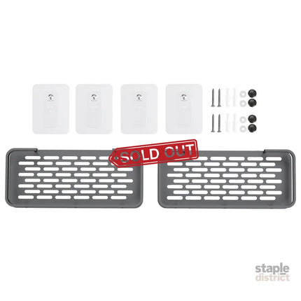 Cefito 2 Packs Bathroom Shelf Storage Rack - Furniture > Bathroom > Bathroom Cabinets Cupboards & Storage