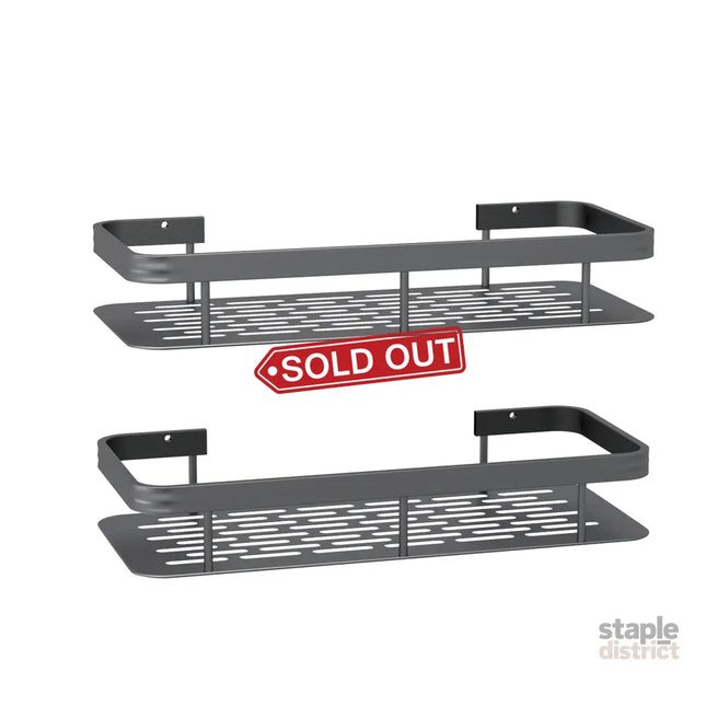 Cefito 2 Packs Bathroom Shelf Storage Rack - Furniture > Bathroom > Bathroom Cabinets Cupboards & Storage