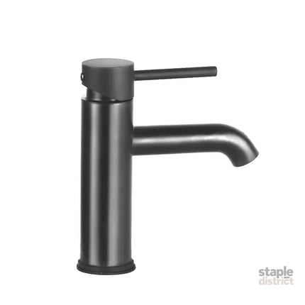 Cefito Bathroom Basin Mixer Tap Round Brass Faucet Vanity Laundry Black - Home & Garden > Bathroom Accessories > Shower
