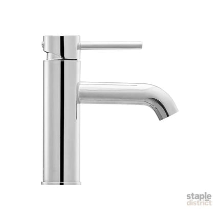 Cefito Bathroom Basin Mixer Tap Round Brass Faucet Vanity Laundry Chrome - Furniture > Bathroom > Tap & Sink Accessories