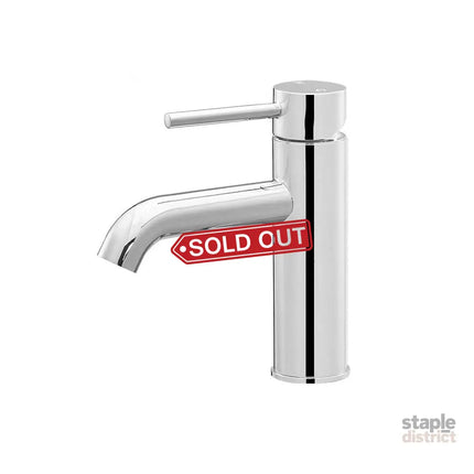 Cefito Bathroom Basin Mixer Tap Round Brass Faucet Vanity Laundry Chrome - Furniture > Bathroom > Tap & Sink Accessories