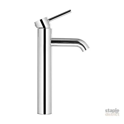 Cefito Bathroom Basin Mixer Tap Round Tall Faucet Vanity Laundry Chrome - Furniture > Bathroom > Tap & Sink Accessories
