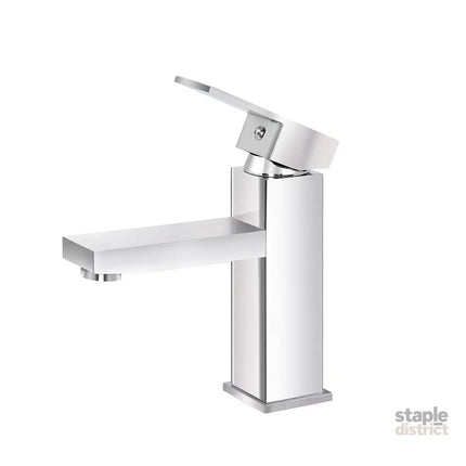 Cefito Bathroom Basin Mixer Tap Square Faucet Vanity Laundry Chrome - Furniture > Bathroom > Tap & Sink Accessories