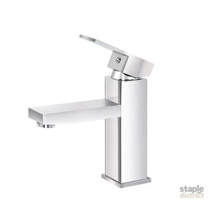 Cefito Bathroom Basin Mixer Tap Square Faucet Vanity Laundry Chrome - Furniture > Bathroom > Tap & Sink Accessories