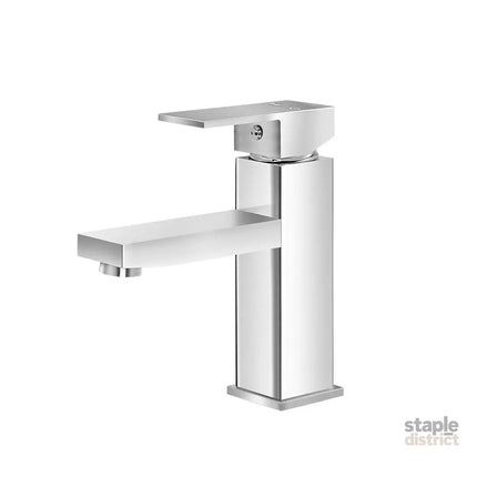 Cefito Bathroom Basin Mixer Tap Square Faucet Vanity Laundry Chrome - Furniture > Bathroom > Tap & Sink Accessories