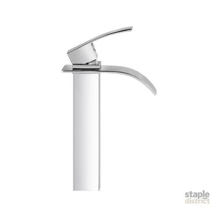 Cefito Bathroom Basin Mixer Tap Thin Tall Faucet Vanity Laundry Black - Home & Garden > Bathroom Accessories > Shower