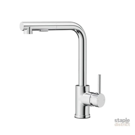 Cefito Kitchen Mixer Tap Pull Out Rectangle 2 Mode Sink Basin Faucet Swivel WELS Chrome - Furniture > Bathroom > Tap &
