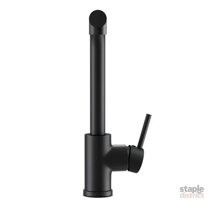 Cefito Kitchen Mixer Tap Pull Out Round 2 Mode Sink Basin Faucet Swivel WELS Black - Furniture > Bathroom > Tap & Sink