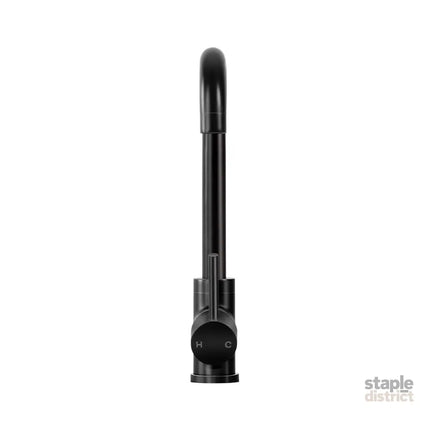 Cefito Kitchen Mixer Tap Mixer Rectangle Sink Faucet Basin Laundry Black - Furniture > Bathroom > Tap & Sink Accessories