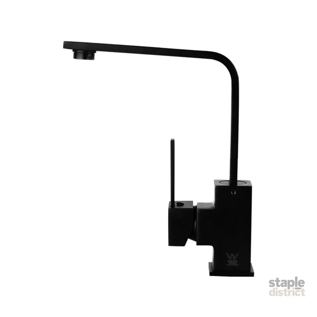 Cefito Kitchen Mixer Tap Mixer Square Sink Faucet Basin Laundry Black - Furniture > Bathroom > Tap & Sink Accessories