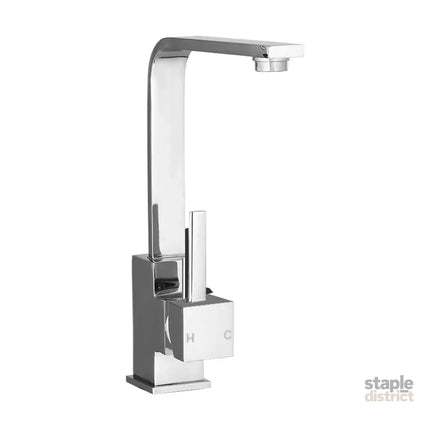 Cefito Kitchen Mixer Tap Mixer Square Sink Faucet Basin Laundry Chrome - Furniture > Bathroom > Tap & Sink Accessories