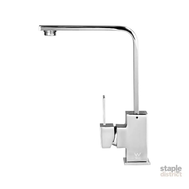 Cefito Kitchen Mixer Tap Mixer Square Sink Faucet Basin Laundry Chrome - Furniture > Bathroom > Tap & Sink Accessories
