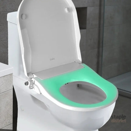 Cefito Non Electric Bidet Toilet Seat Cover Auto Smart Water Wash Dry - Home & Garden > Bathroom Accessories > Toilet &