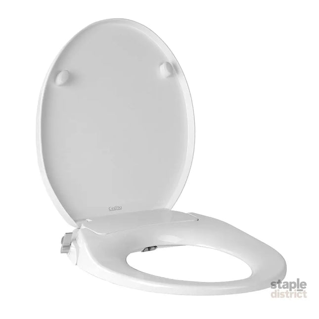 Cefito Non Electric Bidet Toilet Seat Cover Auto Water Spray Wash Knob Control - Home & Garden > Bathroom Accessories >