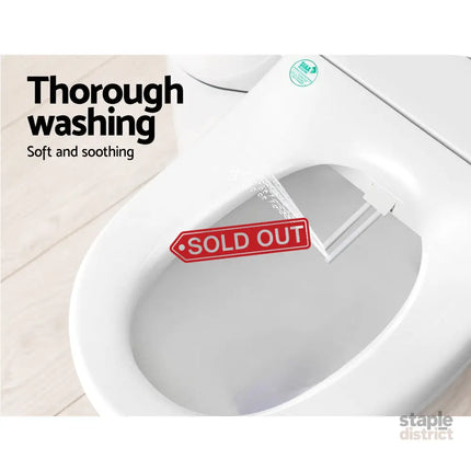 Cefito Non Electric Bidet Toilet Seat Cover Bathroom Spray Water Wash D Shape - Furniture > Bathroom > Bidets