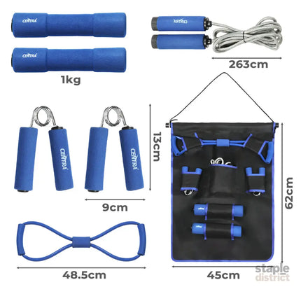 Centra 7 In 1 Resistance Bands Set-2018816671397056514