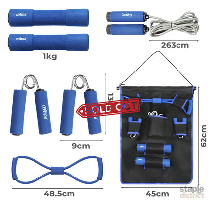 Centra 7 In 1 Resistance Bands Set-2018816671397056514