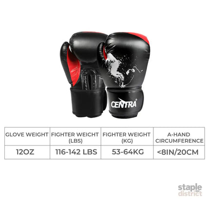 Centra Boxing Gloves Training Mitts Sparring Muay Thai 12OZ For Men And Women-2006732824954146818