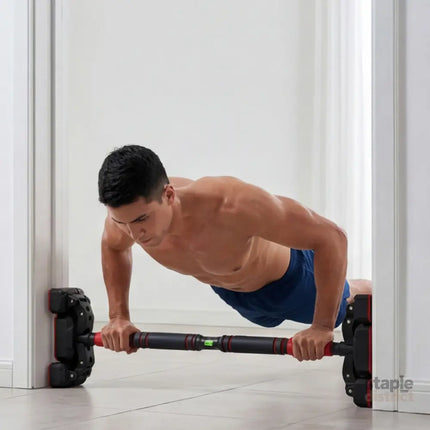 Centra Doorway Pull Up Bar 73-101cm Adjustable Push Up Bar Exercise Home Gym-2050056790372126727