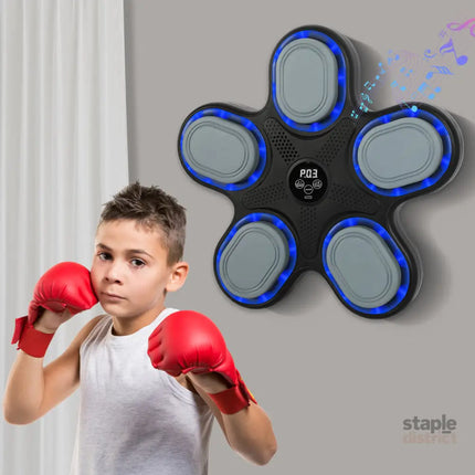 Centra Kids Music Boxing Machine with Boxing Gloves-2006732696474226695