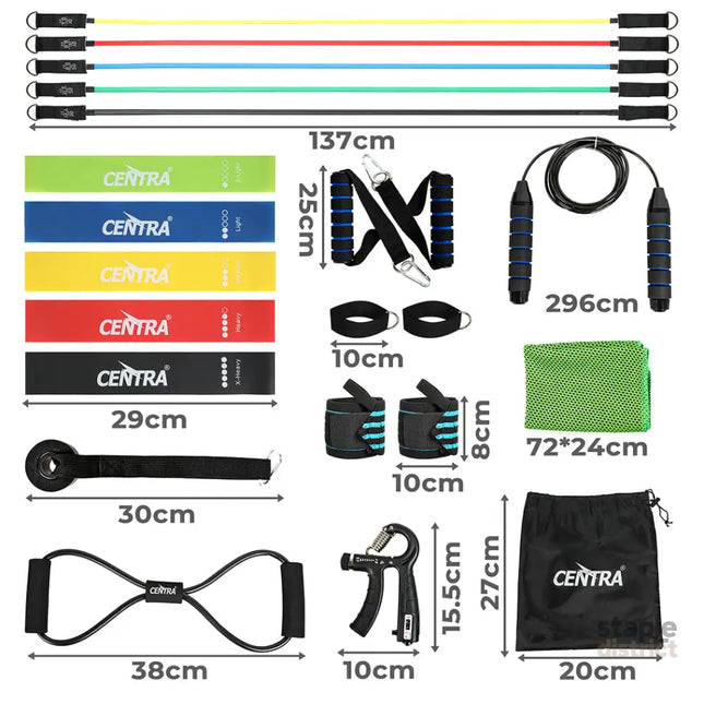 Centra Resistance Bands Set for Working Out-2006732890288820226