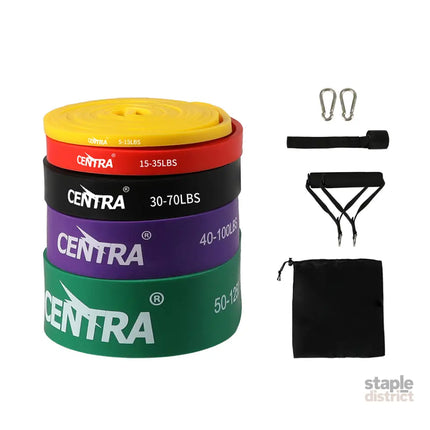 Centra Set of 5 Heavy Duty Resistance Bands-2025742034198990848