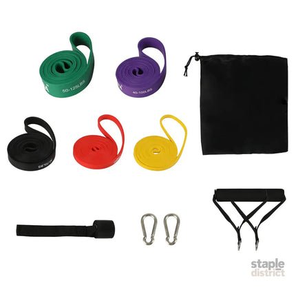 Centra Set of 5 Heavy Duty Resistance Bands-2025742034198990852