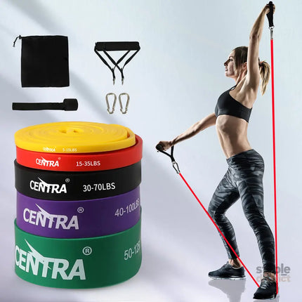 Centra Set of 5 Heavy Duty Resistance Bands-2025742034198990854