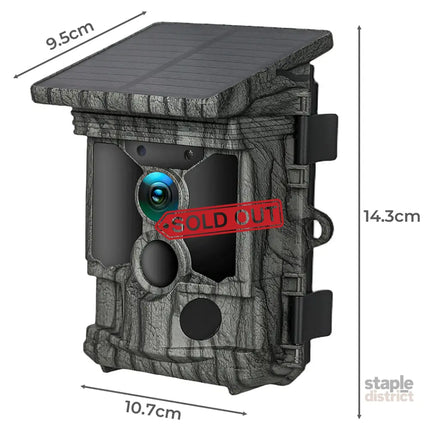 Centra Solar Trail Camera 4K 112MP Hunting Game Cam-2050056808369885186