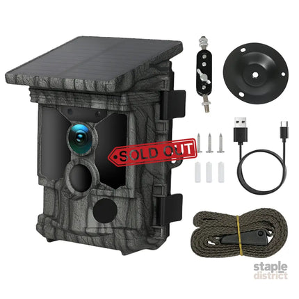 Centra Solar Trail Camera 4K 112MP Hunting Game Cam-2050056808369885192