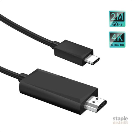CHOETECH CH0020 4K 60Hz USB-C to HDMI Cable 2M - Appliances > TV > TVs & Accessories