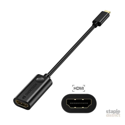 Choetech HUB-H04BK USB 3.1 TYPE TO HDMI ADAPTER HUB - Appliances > TV > TVs & Accessories