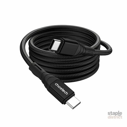 CHOETECH XCC-1008 USB-C-C PD100W M to M Fast charging Cable 1M Black - Electronics > Mobile Accessories > Phone Chargers