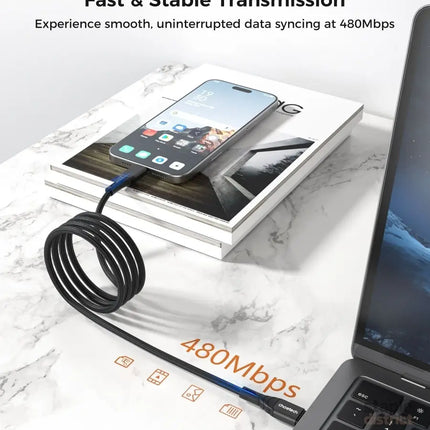 CHOETECH XCC-1008 USB-C-C PD100W M to M Fast charging Cable 1M Black - Electronics > Mobile Accessories > Phone Chargers