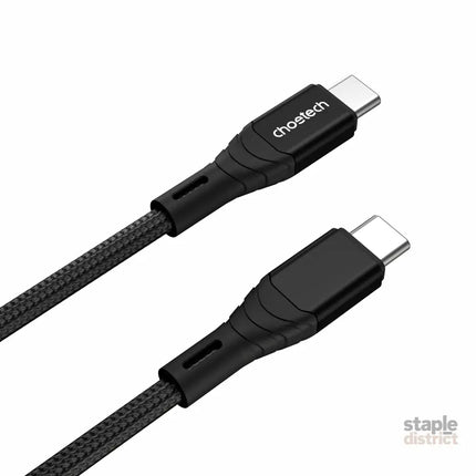 CHOETECH XCC-1008 USB-C-C PD100W M to M Fast charging Cable 1M Black - Electronics > Mobile Accessories > Phone Chargers