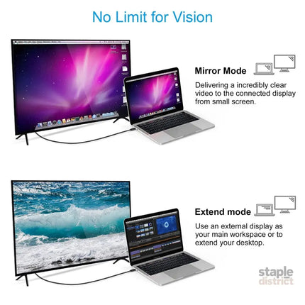 CHOETECH XCH-0030 USB-C To HDMI Cable 3M - Appliances > TV > TVs & Accessories