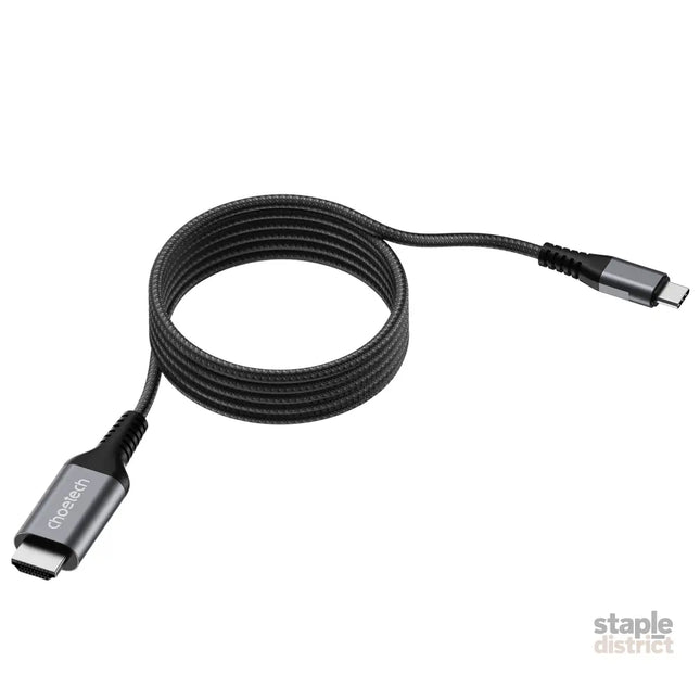 CHOETECH XCH-0041 USB-c to HDMI 4K@60Hz Braid Cable 2M - Electronics > Computer Accessories > Computer Cables & Adapters