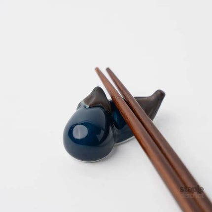 Chopstick Rest Blue Eggplant - Appliances > Kitchen Appliances > Food Mixers & Blenders
