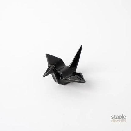 Chopstick Rest Origami Crane Black - Appliances > Washers Dryers & Irons > Irons & Ironing Systems