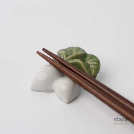 Chopstick Rest White & Green Radish - Appliances > Kitchen Appliances > Toasters & Grills