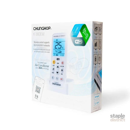 Chunghop K-380EW Wi-Fi Universal Air Conditioner AC Remote Control Replacement - Appliances > TV > TVs & Accessories