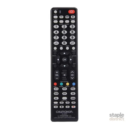 Chunghop Universal TV Remote Control Compatible with Hisense LCD Smart HD Plasma - Appliances > TV > TVs & Accessories