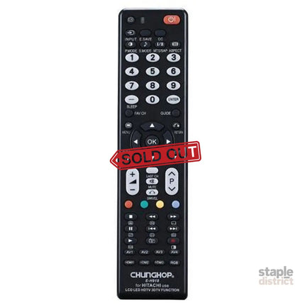 Chunghop Universal TV Remote Control Compatible with Hitachi LCD Smart Plasma HD - Appliances > TV > TVs & Accessories