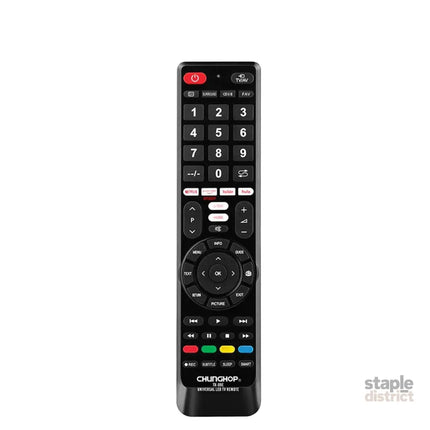 Chunghop Universal TV Remote TX-09E -3D For Smart TVs HDTV LED LCD - Appliances > TV > TVs & Accessories