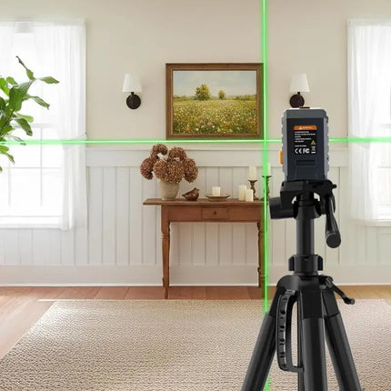Cigman Line Laser 100ft Self Leveling Laser Level with Magnetic Bracket Green Laser Level for Picture Hanging Home