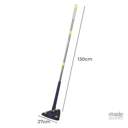 Cleanflo Cleaning Mop Dry Wet Triangle Blue-2018816663532736514