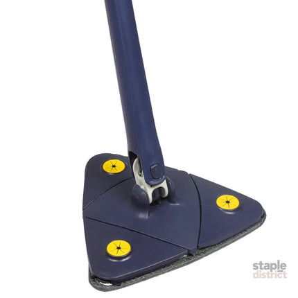 Cleanflo Cleaning Mop Dry Wet Triangle Blue-2018816663532736517