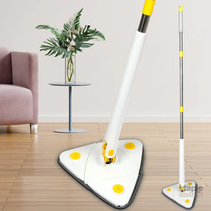 Cleanflo Spin Cleaning Mop 360? Rotatable White-2006733280585584647