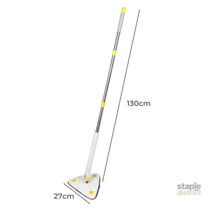 Cleanflo Spin Cleaning Mop 360? Rotatable White-2006733280585584642