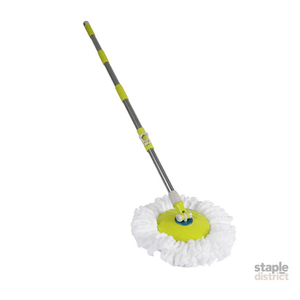 Cleanflo Spin Mop Bucket Set 360? Spinning Green-2018816681010401283